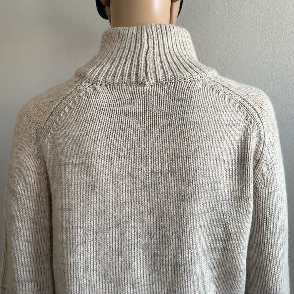 Lovers & Friends GRANITE SWEATER Wool Blend Knit Distressed Color Stone Size S - Picture 11 of 14